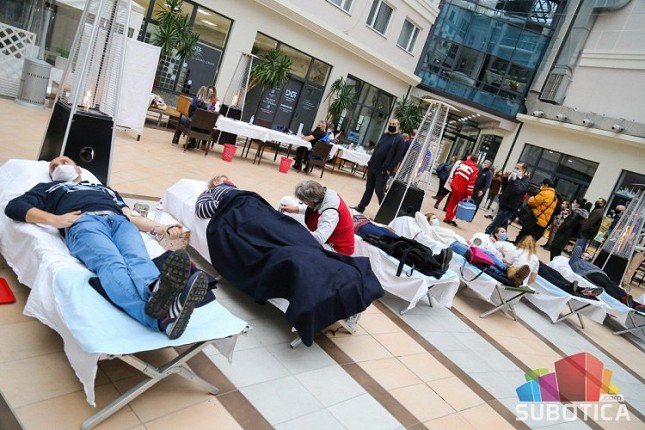 U akciji "Pokloni život" 50 Subotičana doniralo krv