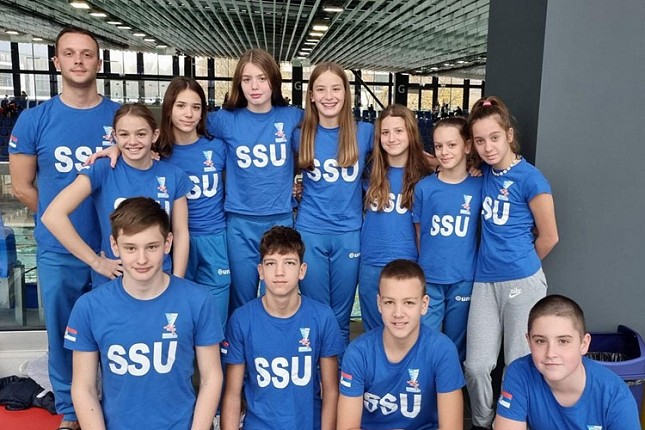 Plivanje: Uspešan nastup Spartaka u Segedinu i Bečeju, osvojene 32 medalje