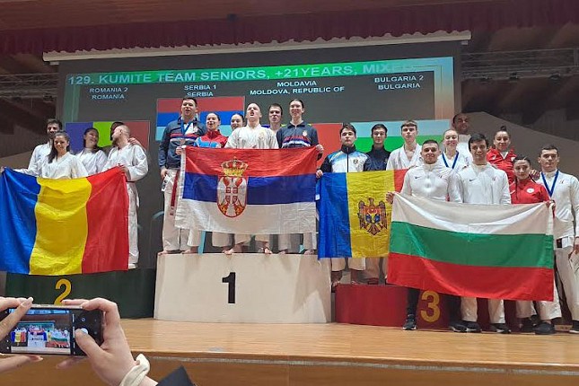 Karate: Uspešan nastup takmičara Spartak Enpija na Prvenstvu Evrope u Italiji