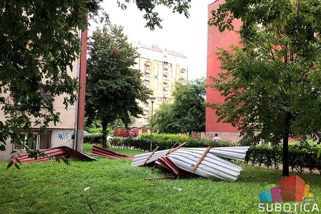 U toku prijava štete na zgradama nastale usled vremenskih nepogoda u julu