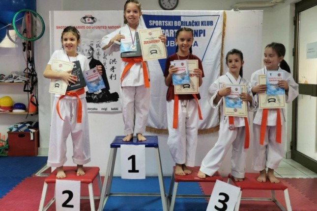 Karate: "Spartak Enpi"  za vikend održao takmičenje i polaganje za zvanja
