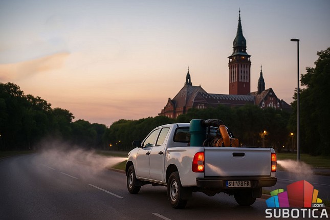 Od sutra nova akcija suzbijanja komaraca u više gradskih naselja i na Paliću