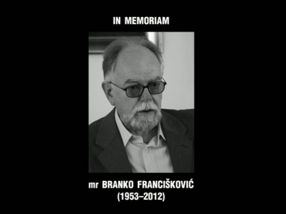 In memoriam: Sinoć preminuo Branko Francišković
