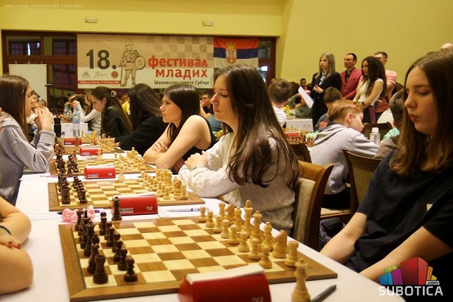 Festival mladih šahista - više od 250 omladinaca na Paliću