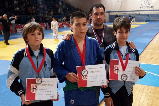 Pet državnih medalja za džudiste Spartaka