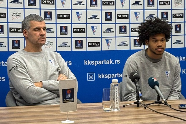 Košarka: Spartak večeras dočekuje Igokeu u 8. kolu ABA lige