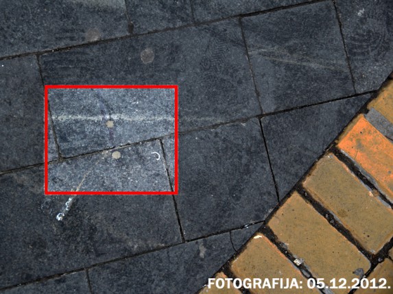 Rupe na Trgu Slobode