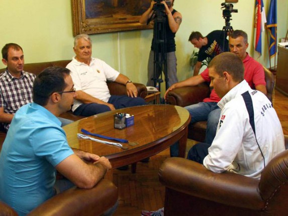 Prijem za "bronzanog" veslača Martina Mačkovića