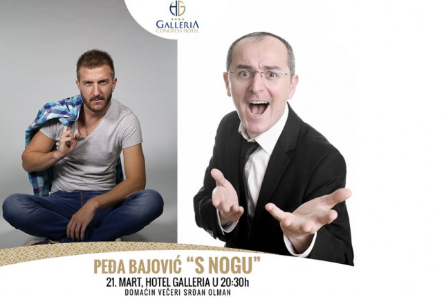"Stand up" veče Peđe Bajovića