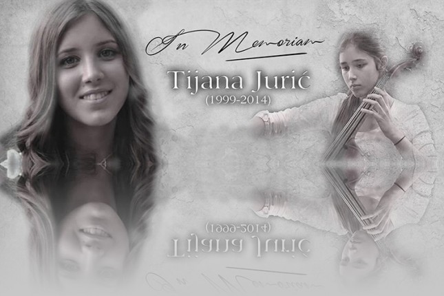 Mural na Radijalcu u znak sećanja na Tijanu Jurić