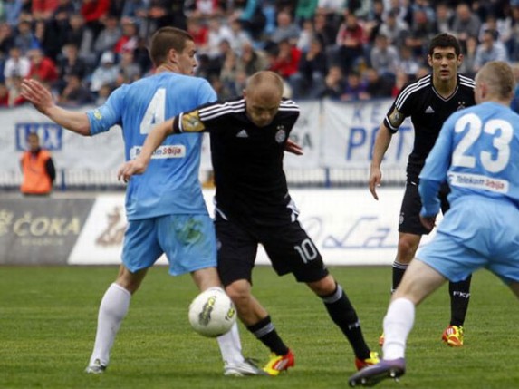 Fudbaleri Spartaka za kraj sezone večeras gostuju Partizanu