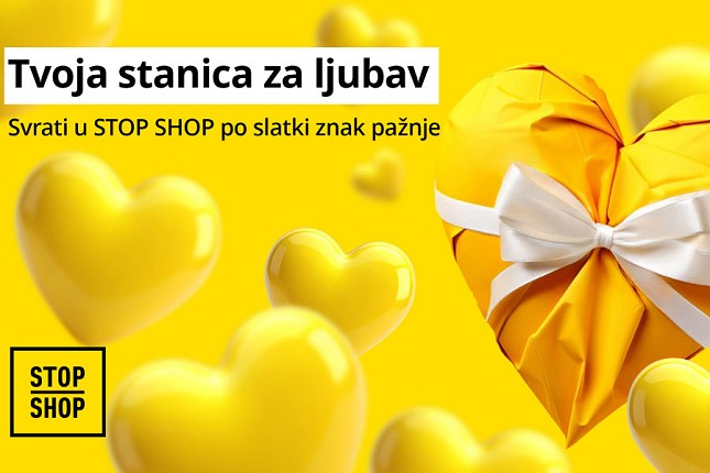 Praznik ljubavi uz poklone i popuste u STOP SHOP-u