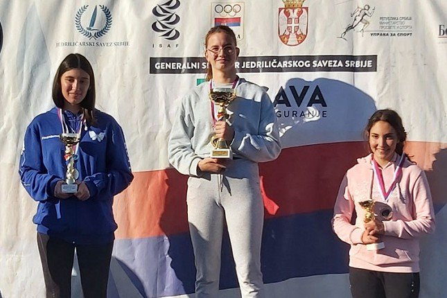 Jedriličarstvo: Petra Buljovčić prvak Srbije u klasi "Laser 4.7"