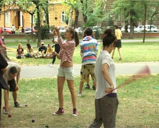 Završena radionica cirkuskih veština