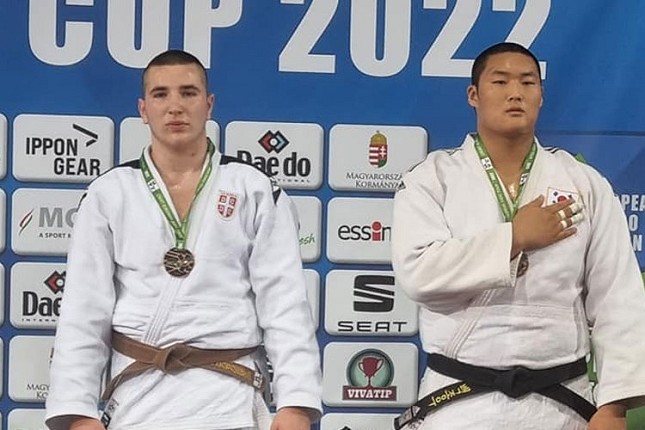 Džudo: Borojević osvojio bronzu na Evropskom kupu u Đeru