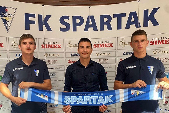 Fudbal: Spartak predstavio Rakića i Jezdimirovića