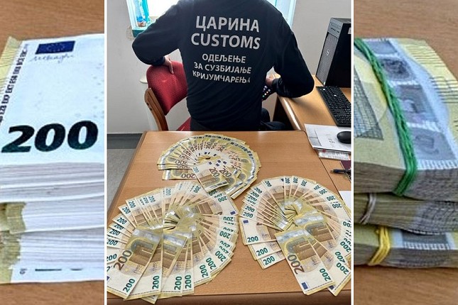 Na ulazu u Srbiju sprečena dva pokušaja krijumčarenja deviza