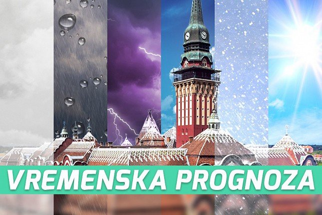 Vremenska prognoza za 24. mart (sreda)
