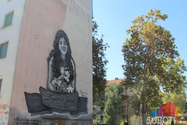 Završen mural u znak sećanja na Tijanu Jurić