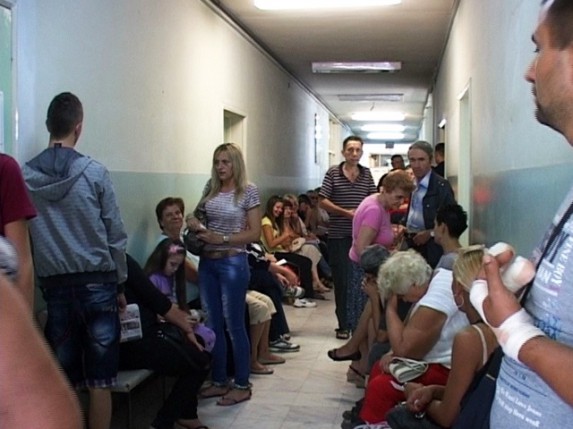 Gužve u čekaonicama u Bolnici