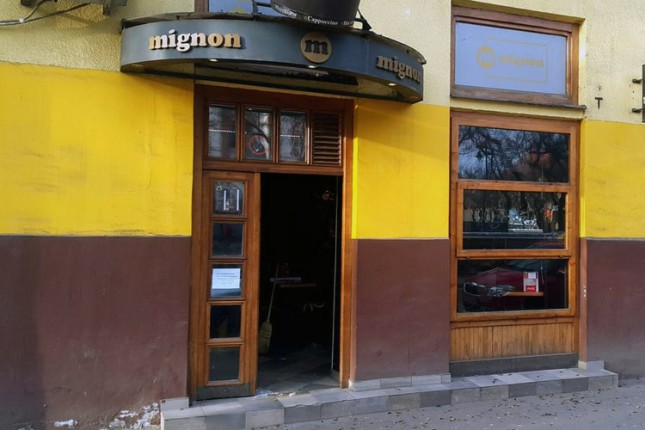 Obijena poslastičarnica "Mignon"