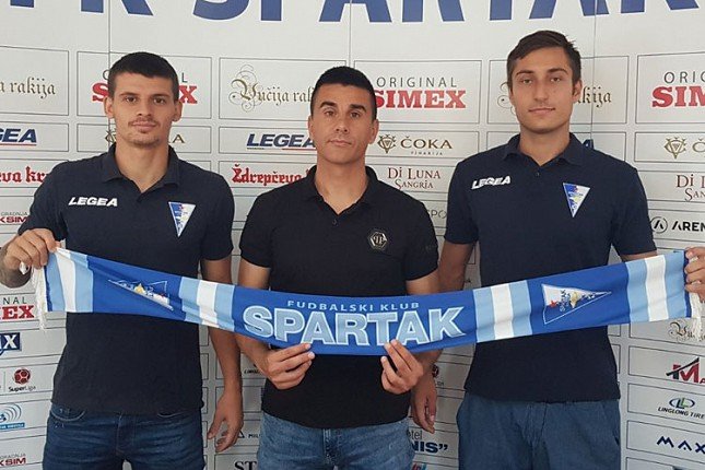 Fudbal:  Spartak doveo još dva igrača, Srećković produžio ugovor