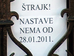 Štrajk u većini škola u Subotici