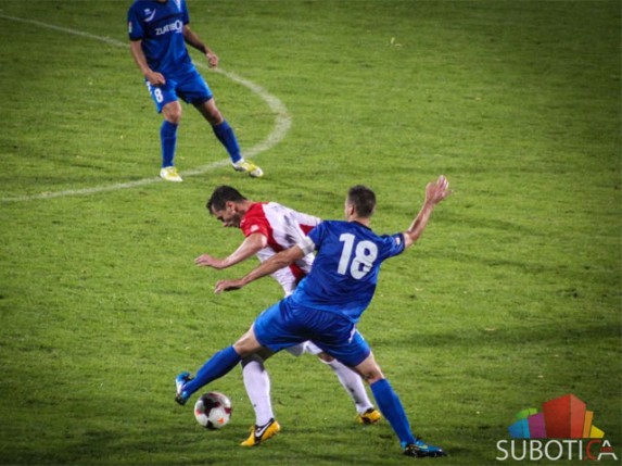 FK "Spartak" poražen u Novom Sadu u sudijskoj nadoknadi (1:0)