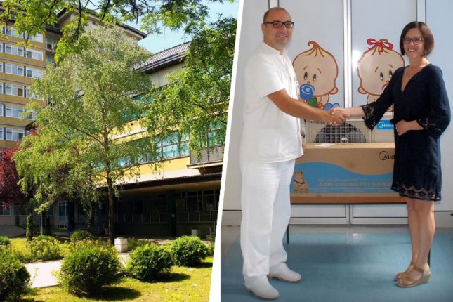 Akcija "Klime za porodilišta" i u Subotici