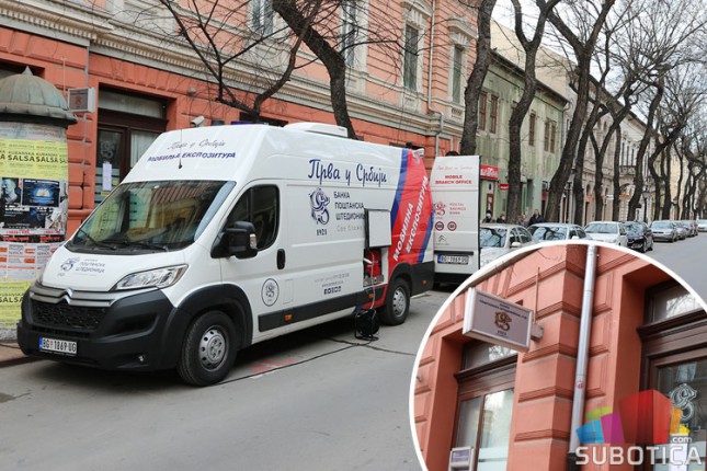 Mobilna ekspozitura "Poštanske štadionice" prvi put u Subotici