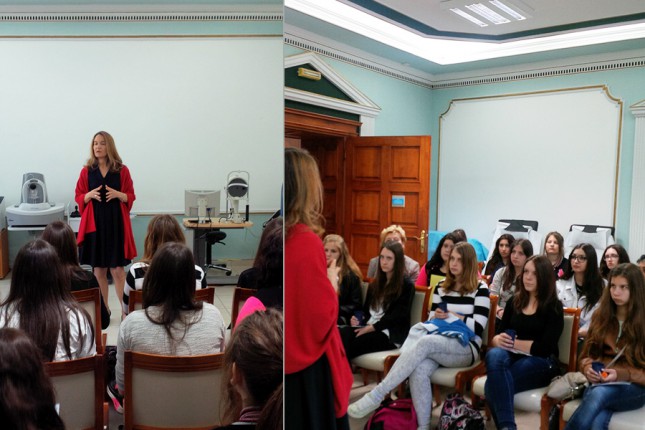 Devojčice u poseti "Perfect Vision"-u