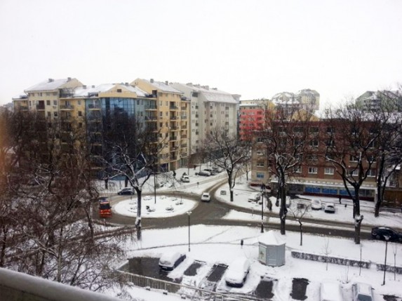 Martovski sneg usporio saobraćaj