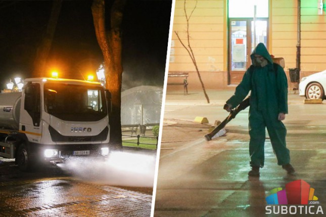 "Čistoća" dezinfikuje ulice svaki drugi dan