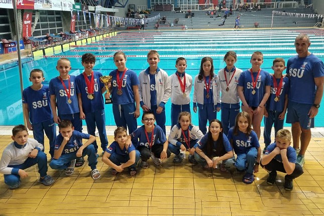 Plivanje: Novih 78 medalja Spartaka sa Zimskog prvenstva Vojvodine