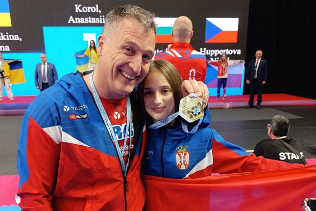 Taekvondo: Lena Avramov odbranila titulu na Evropskom prvenstvu u Estoniji