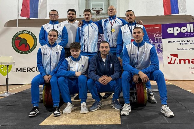 Dizanje tegova: Spartak najuspešniji na prvenstvu Srbije u Beogradu