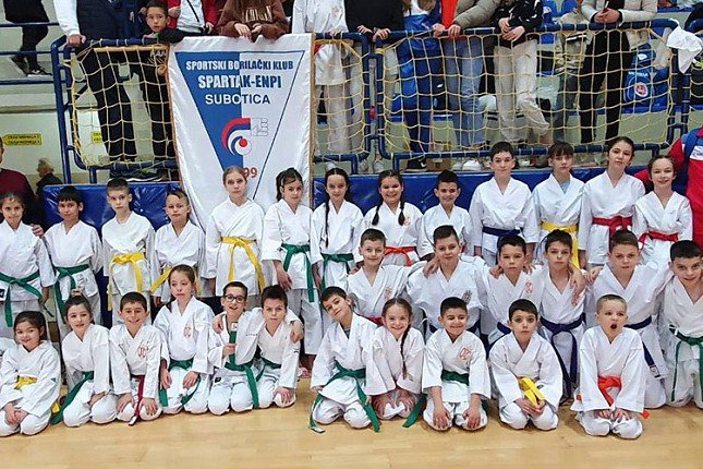 Karate: Takmičari "Spartak Enpi"-ja osvojili 69 medalja na Prvenstvu Vojvodine