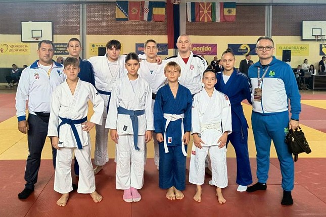 Džudo: Sedam medalja Spartakovih mlađih boraca u Stepanovićevu