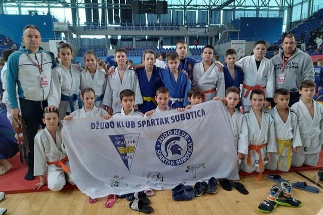 Džudo: Spartak osvojio sedam medalja na međunarodnom turniru u Zrenjaninu