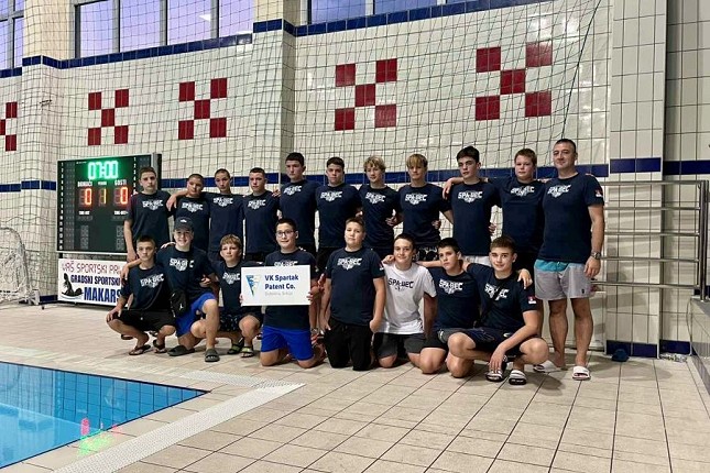 Vaterpolo: Odlično peto mesto "Spartaka" na turniru "Mladi Galeb"