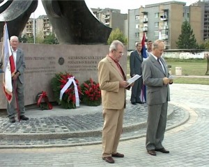 Obeležavanja 65. godišnjice formiranja VIII Vojvođanske udarne brigade