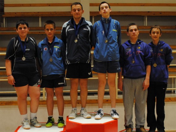 Stonoteniseri Spartaka na memorijalnom turniru "Bognar Imre"