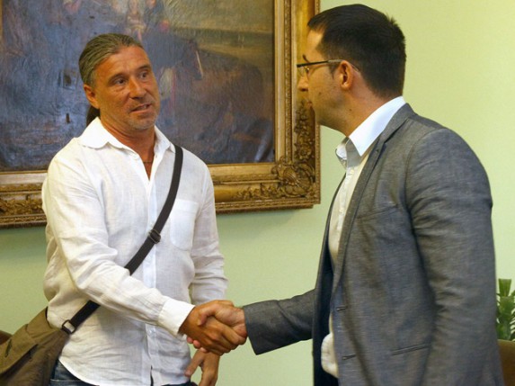 Goran Karan kod gradonačelnika