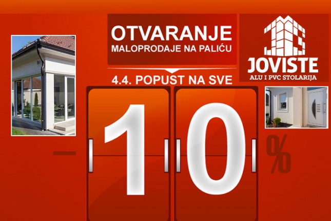 Kompanija "Joviste" otvara drugi maloprodajni objekat