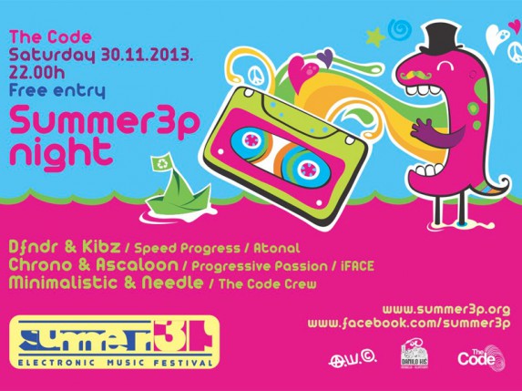 Summer3p žurka u klubu The Code