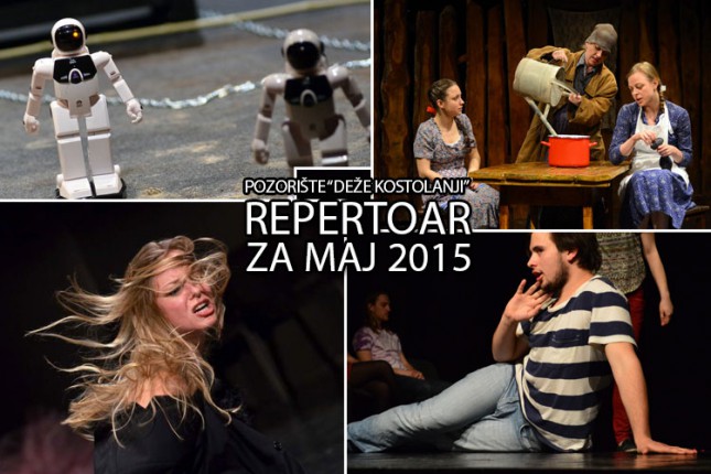 Repertoar pozorišta Deže Kostolanji za maj