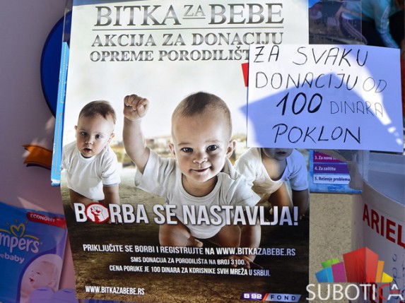 "Bitka za bebe" u Subotici