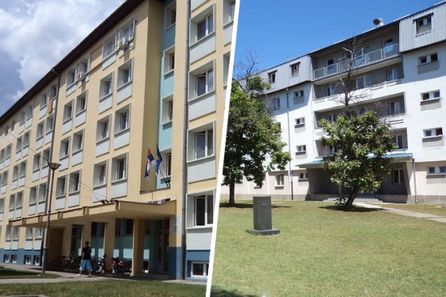 Smeštaj u dva studentska doma za 699 akademaca