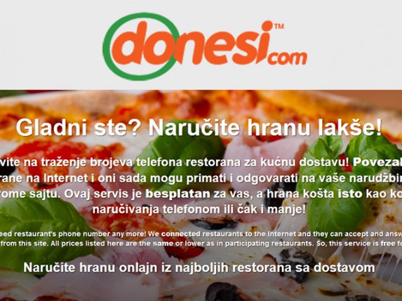 Donesi.com dostupan i Subotičanima