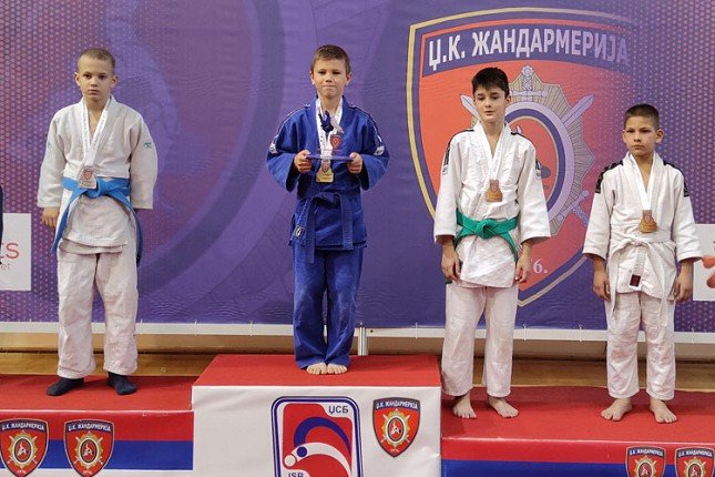 Džudo: Klub "Mija&Zorka" nastupio sa poletarcima i pionirima na Kupu Žandarmerije